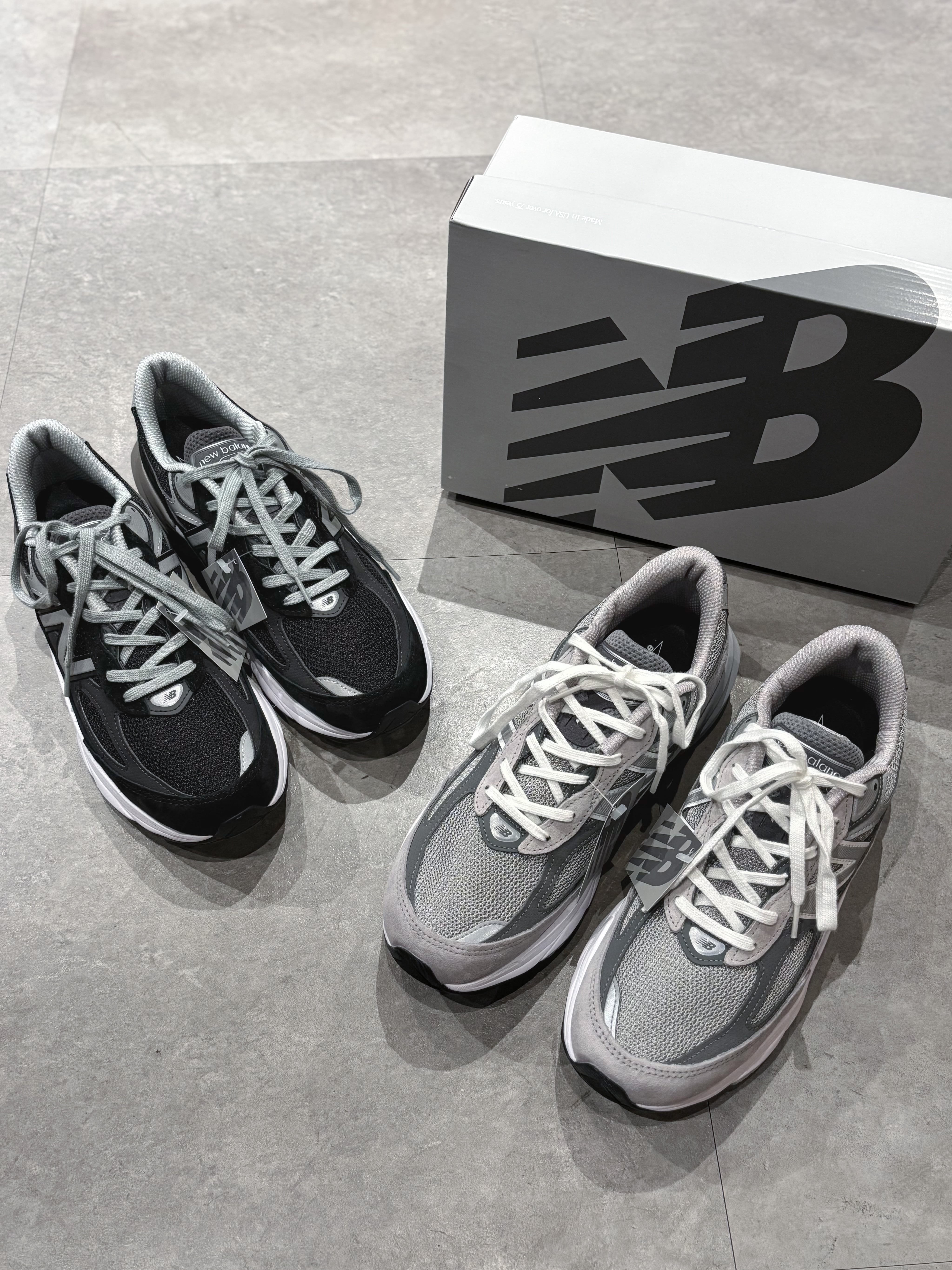 New Balance 990V6 Made in USA Grey Black (ニューバランス アメリカ