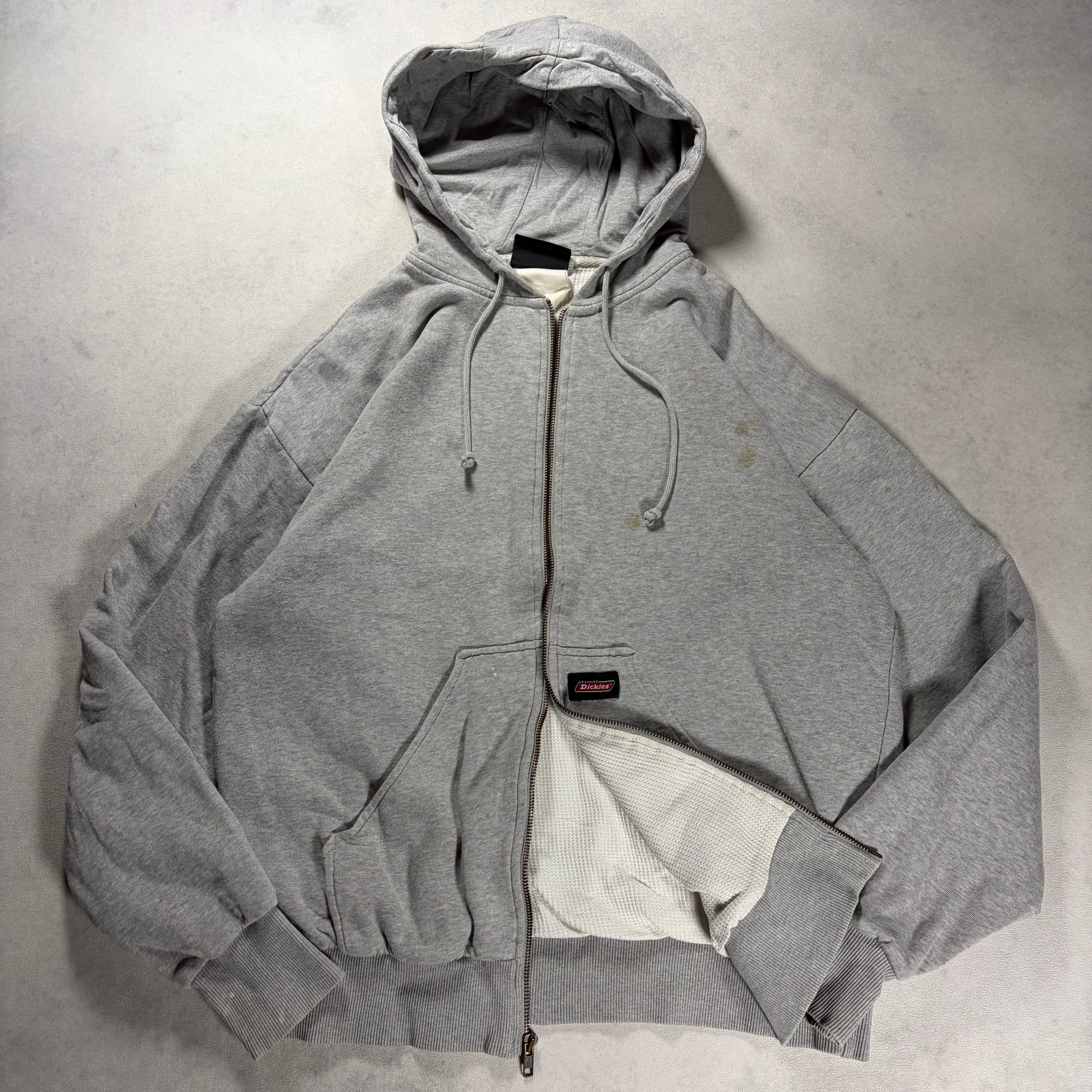 CAMBER USA製 肉厚 24oz ダブルフェイス パーカー プルオーバー グレー