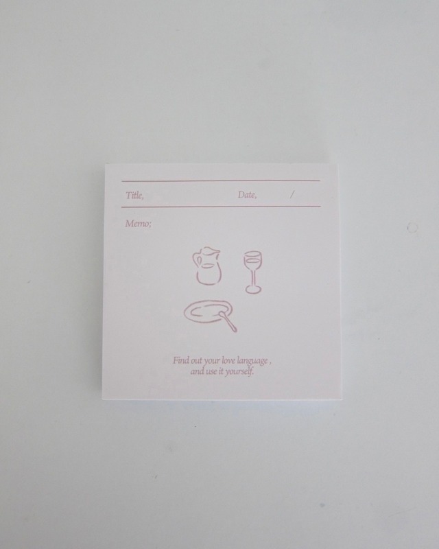 lovely memo pad（2 designs）