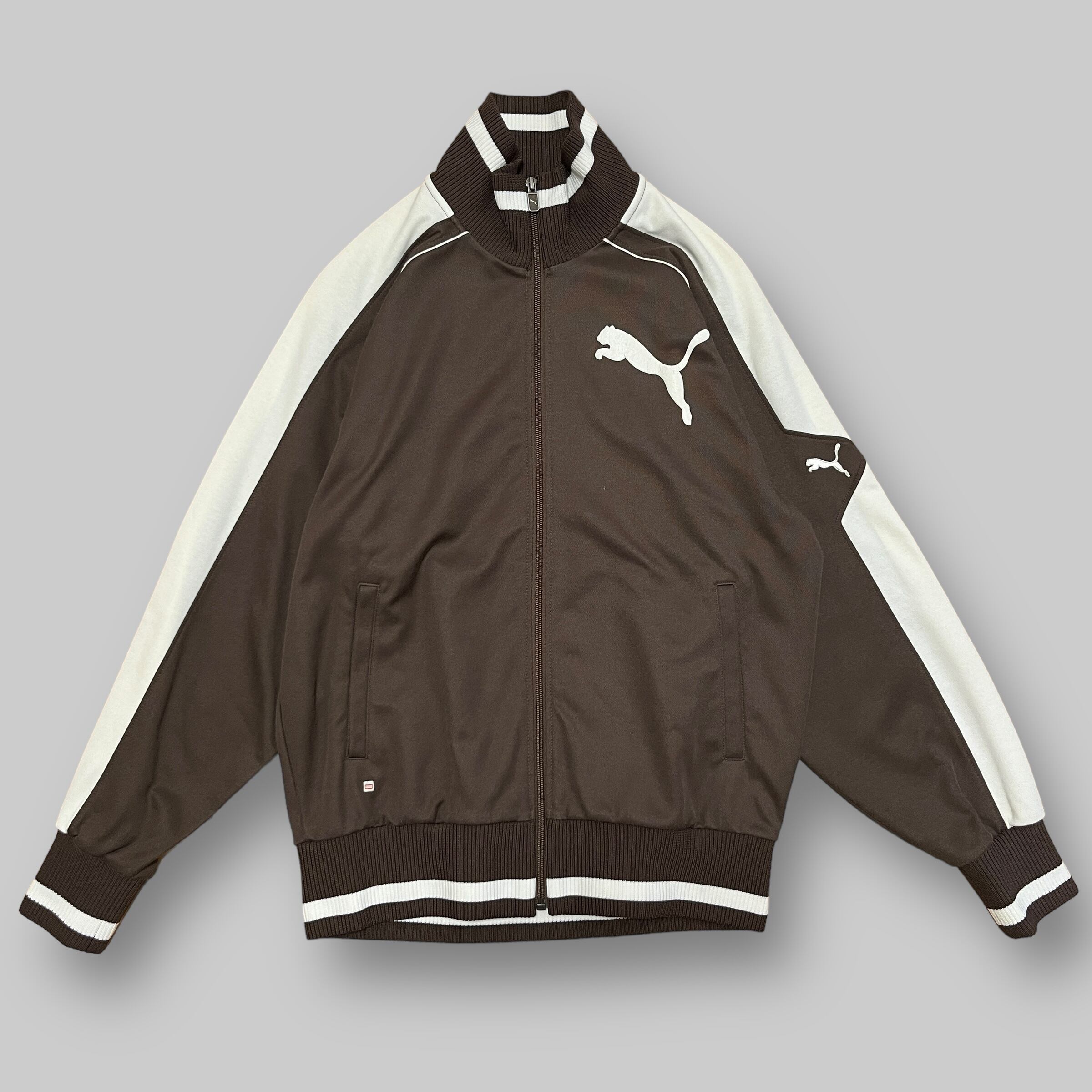 puma トラックジャケット ブラウン×ベージュ | KOUHUKU