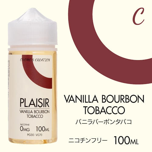 Plaisir Vanilla Bourbon Tabaco