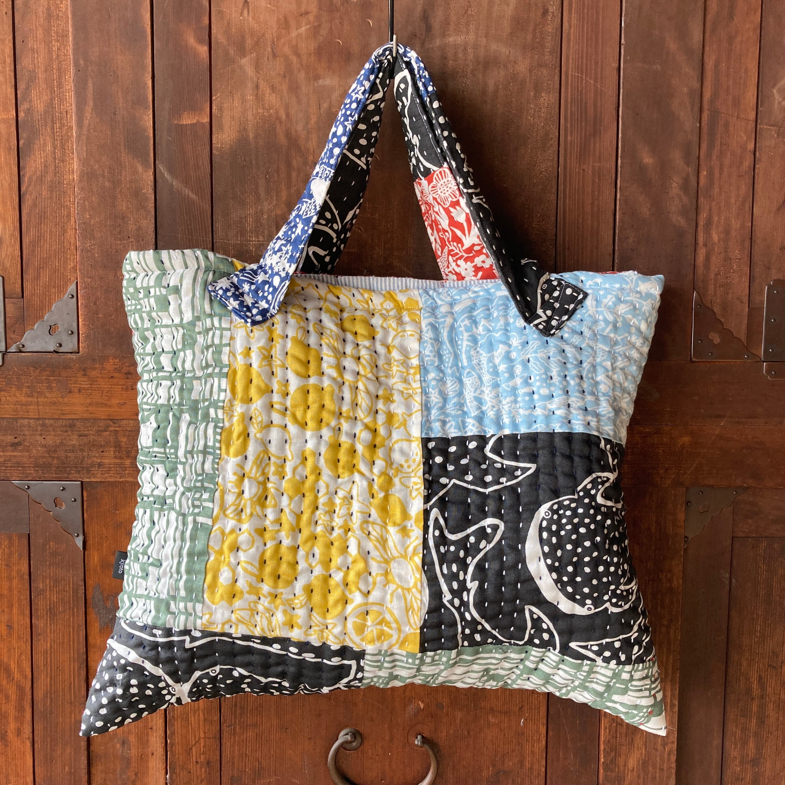 スピカ模様店・刺し子のキルティングバッグ | Spicaの庭