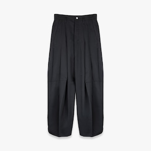 SHINYAKOZUKA 26AW ORDINARY OFFICE HI, BAGGY (BLACK) ISSUE#9