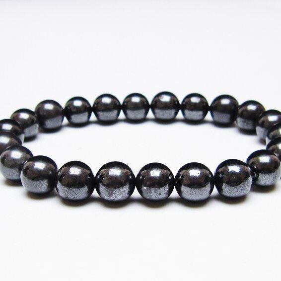 スギライト ブレスレット 9mm ブラックスギライト ブレス 一点物 メール便可 [M便 1/10] 111-42963