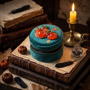 【Pumpkin Harvest】Macaron Jewelry Box｜Autumn Limited