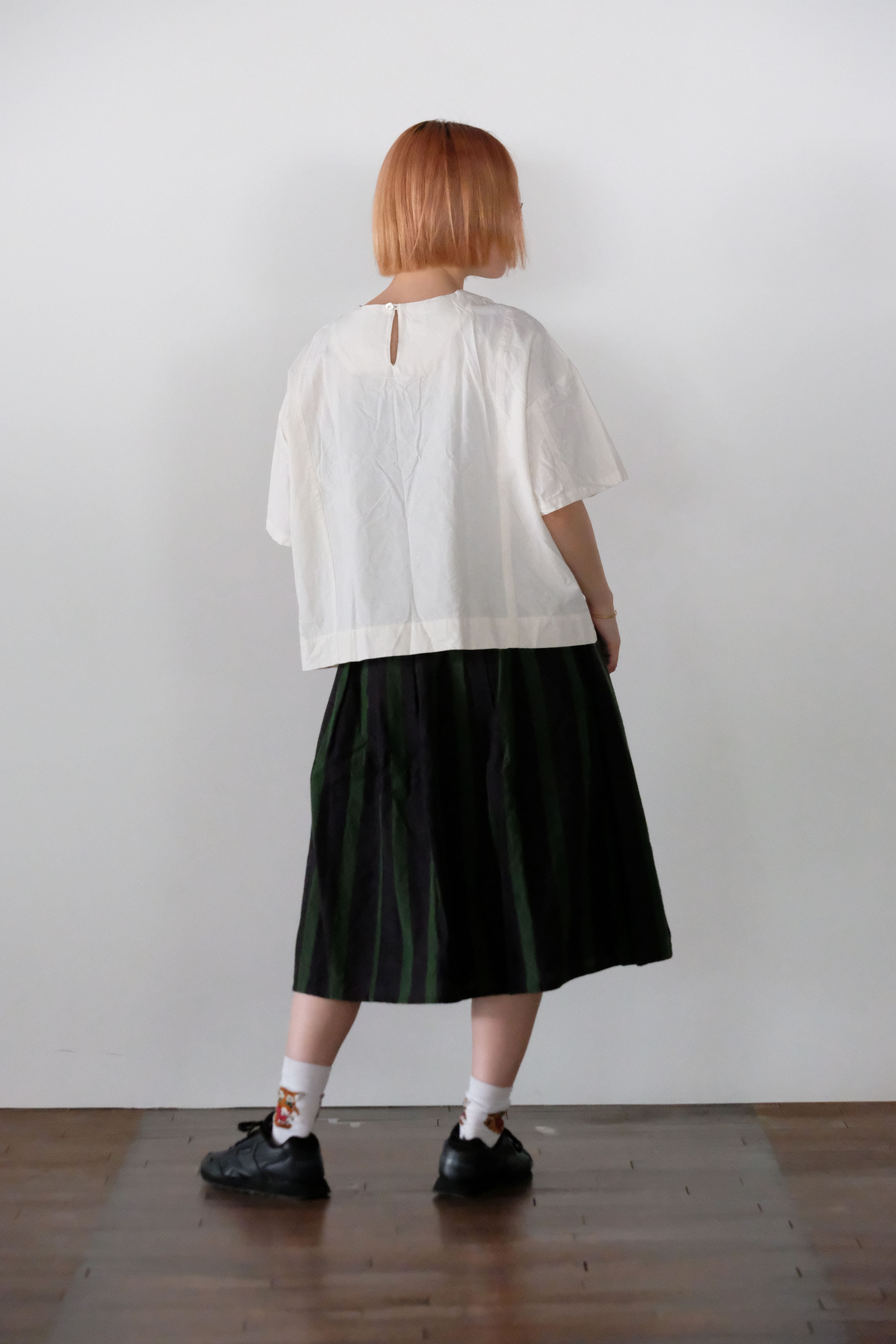 YAMMA 会津木綿うしろ一つボタンシャツ AUH-SH | 美工堂 ONLINE SHOP