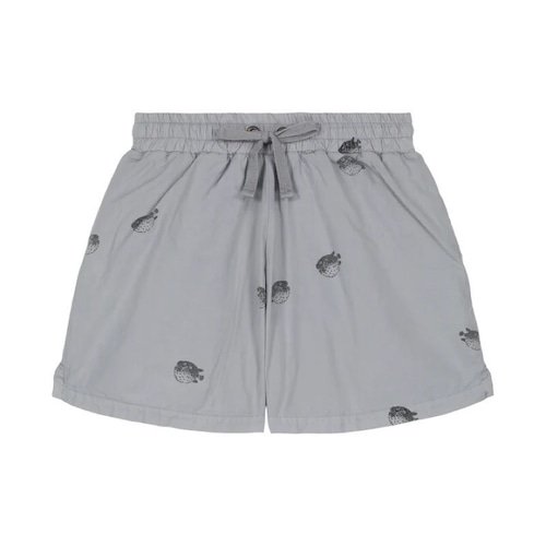 CHICO SWIMMING SHORTS [ GREY BLUE/ PUFFER FISH ] / STUDIO BOHEME PARIS [水着 男の子 スイムウェア]