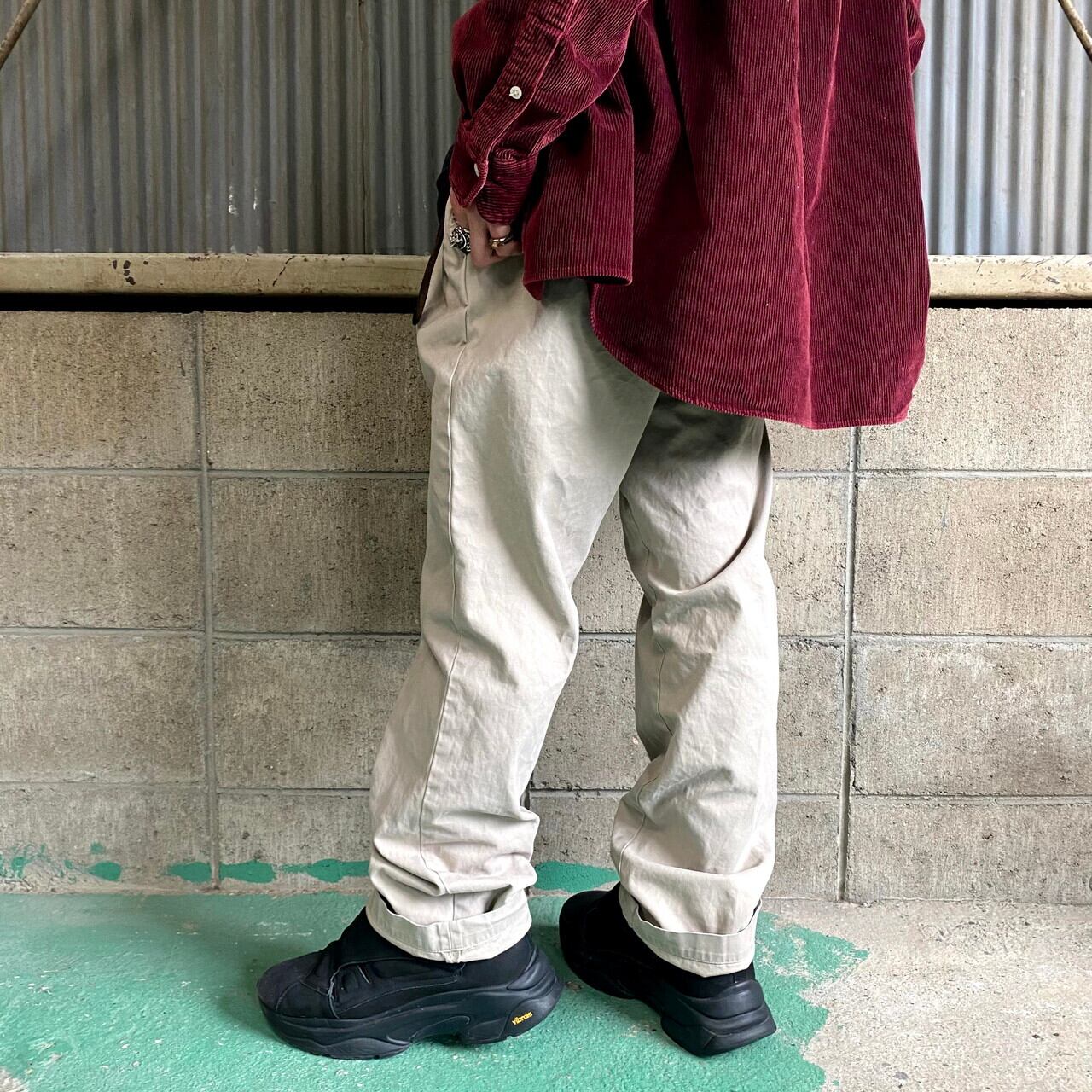 90s bananarepublic ワイド チノ パンツ cityboy 古着 90s bananarepublic ワイド チノ パンツ cityboy 古着 古着)90s banana