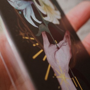 白百合のスマホケース