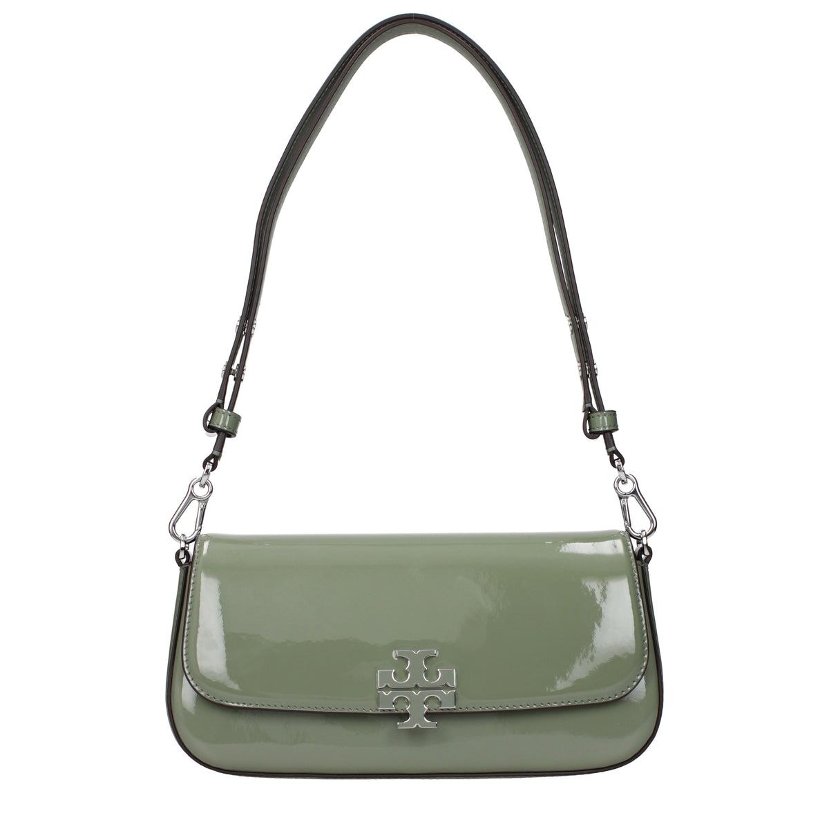 TORY BURCH トリーバーチ レディース ショルダーバッグ パテントレザー グリーン