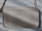 AMERICA 1990’s OLD COACH “OFF WHITE Leather” shoulder bag