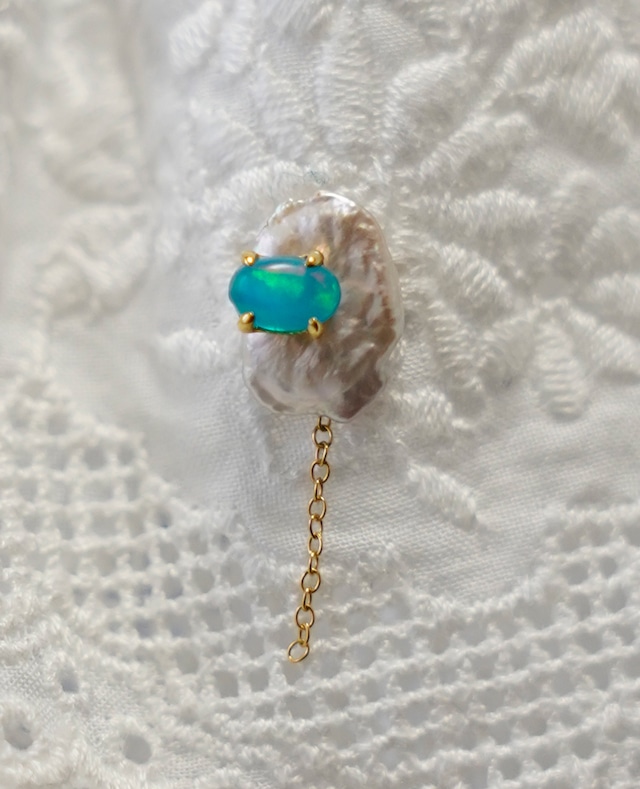 Thalatta pierced(Color Opal)