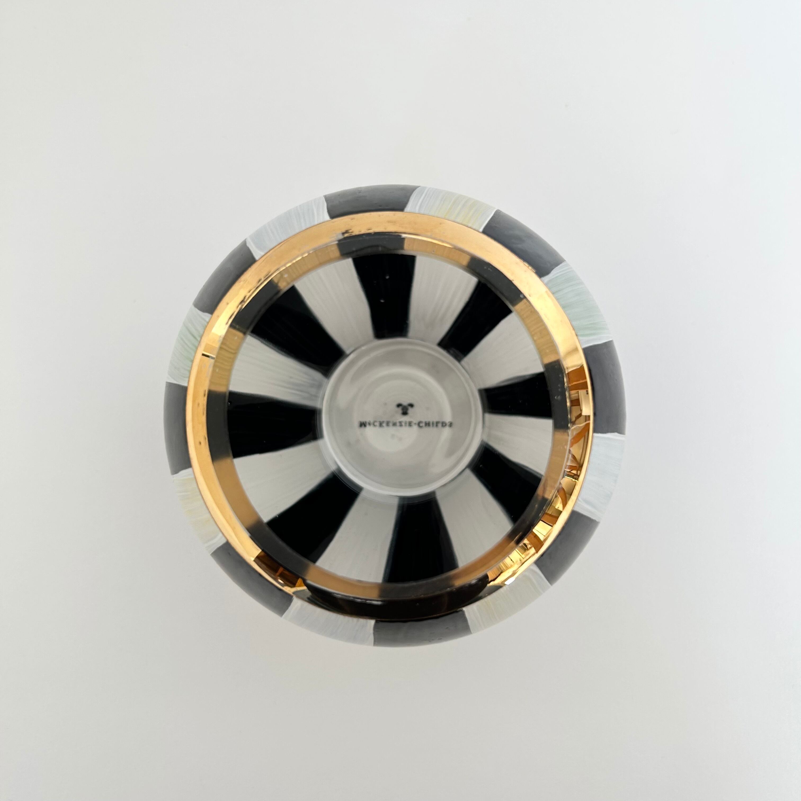 ヴィンテージ  MACKENZiE-CHilds ガラス花瓶