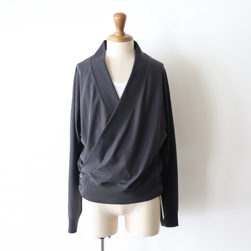 nonnotte " Cachecoeur Cardigan ( Caviar )"