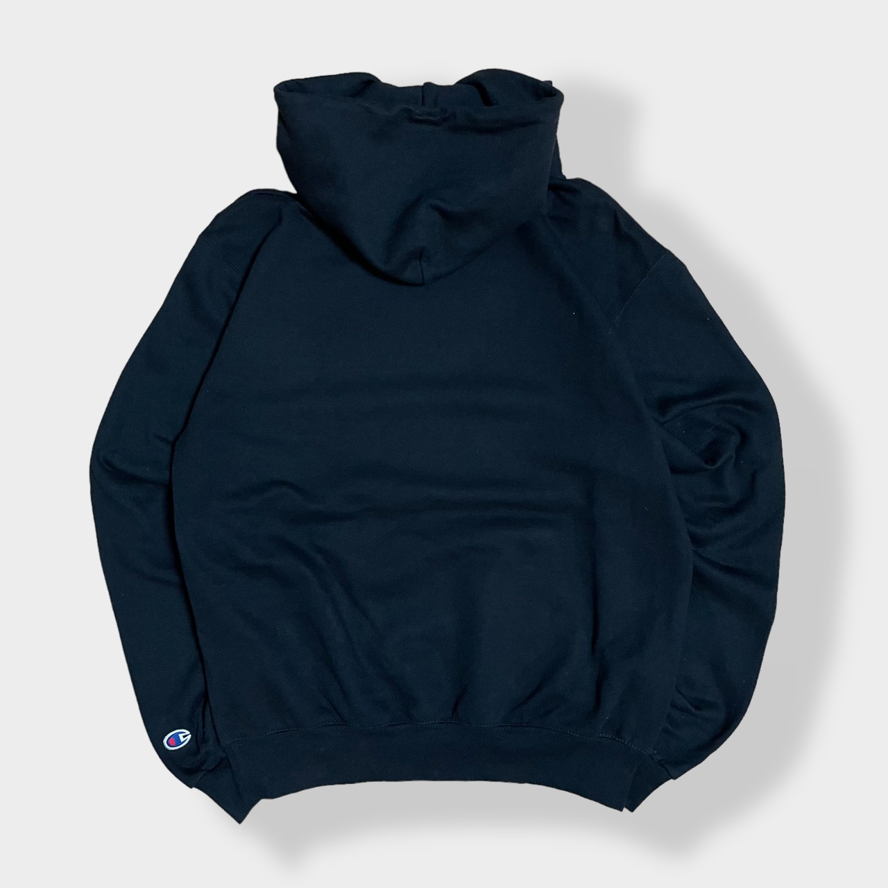 【champion】カレッジ 2段ロゴ アーチロゴ ブライアント大学  BRYANT UNIVERSITY スウェット パーカー フーディ プルオーバー SMALL チャンピオン US古着