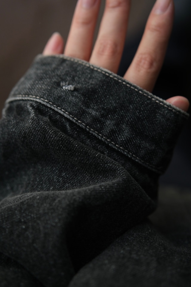 Utah/“MARITHE’ FRANCOIS GIRBAUD” Yarn-dyed denim jacket