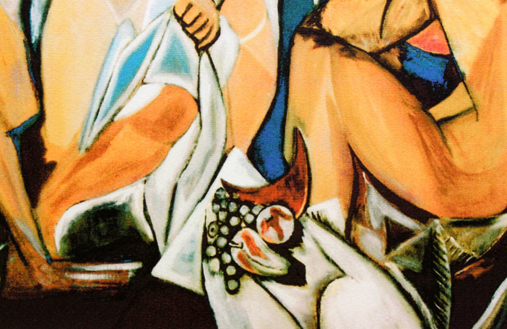 パブロ・ピカソ「アビニヨンの娘たち」作品証明書・展示用フック・限定500部エディション付複製画ジークレ