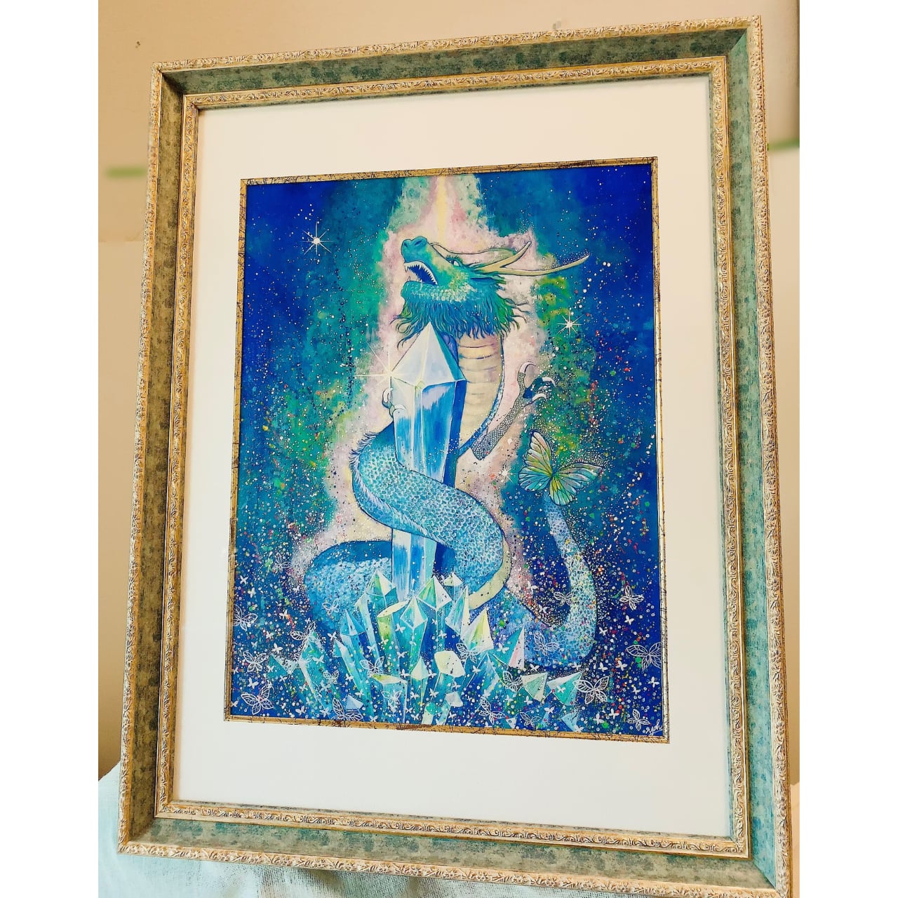 Chie Art　(チエアート）『宇宙神』ジグレー版画 Chie Art (チエアート）『宇宙神』ジグレー版画 Chie Art (チエアート