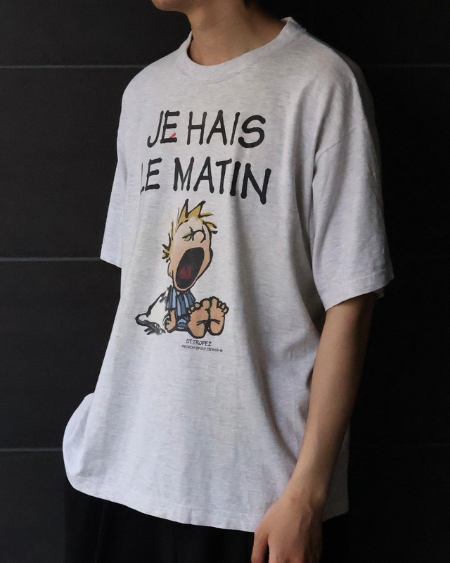 oversize pop print T shirt