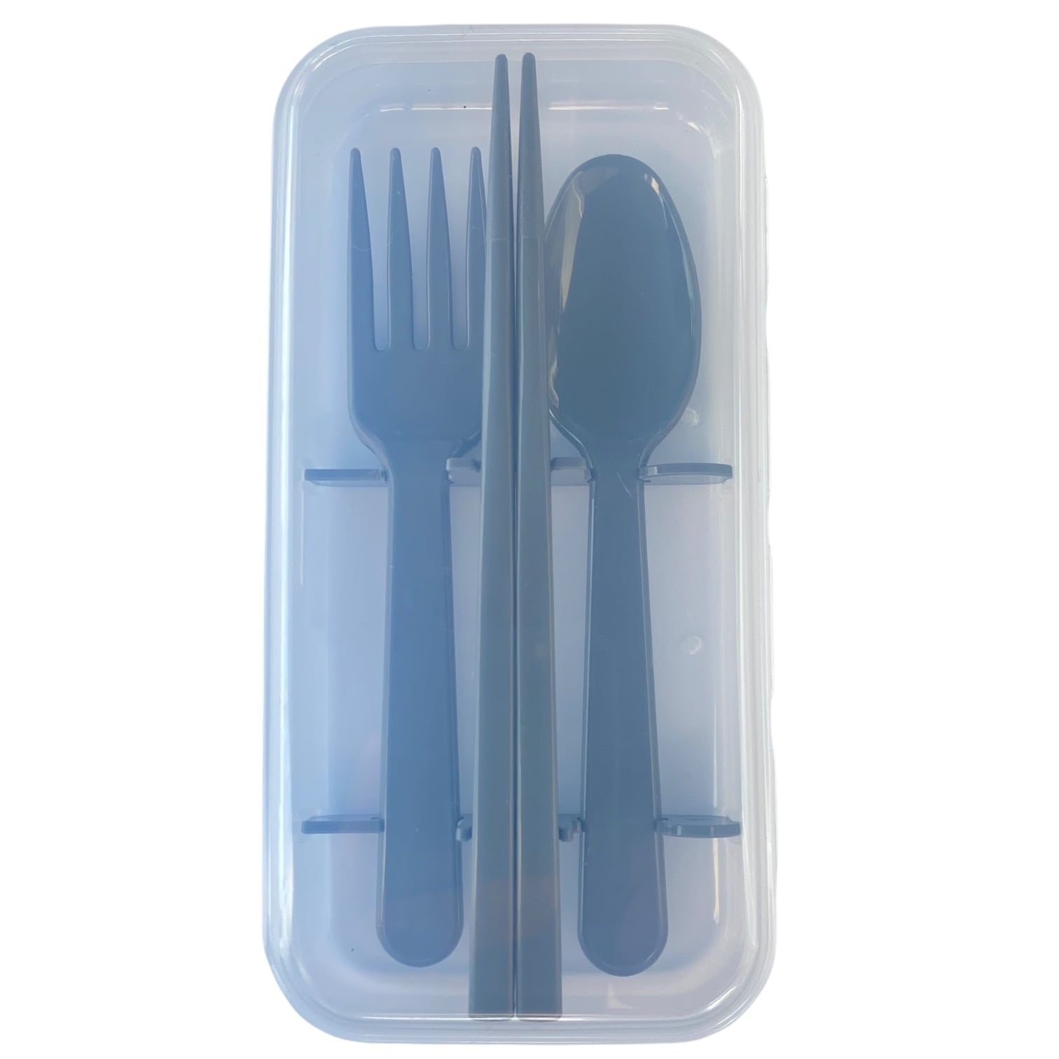 日本製 お箸 スプーン フォーク セット グレー お弁当用 お弁当 持ち歩き 14 5 カトラリー シンプル おしゃれ トリオ 災害別 多様性 防災 災害グッズ専門通販店のフラバ