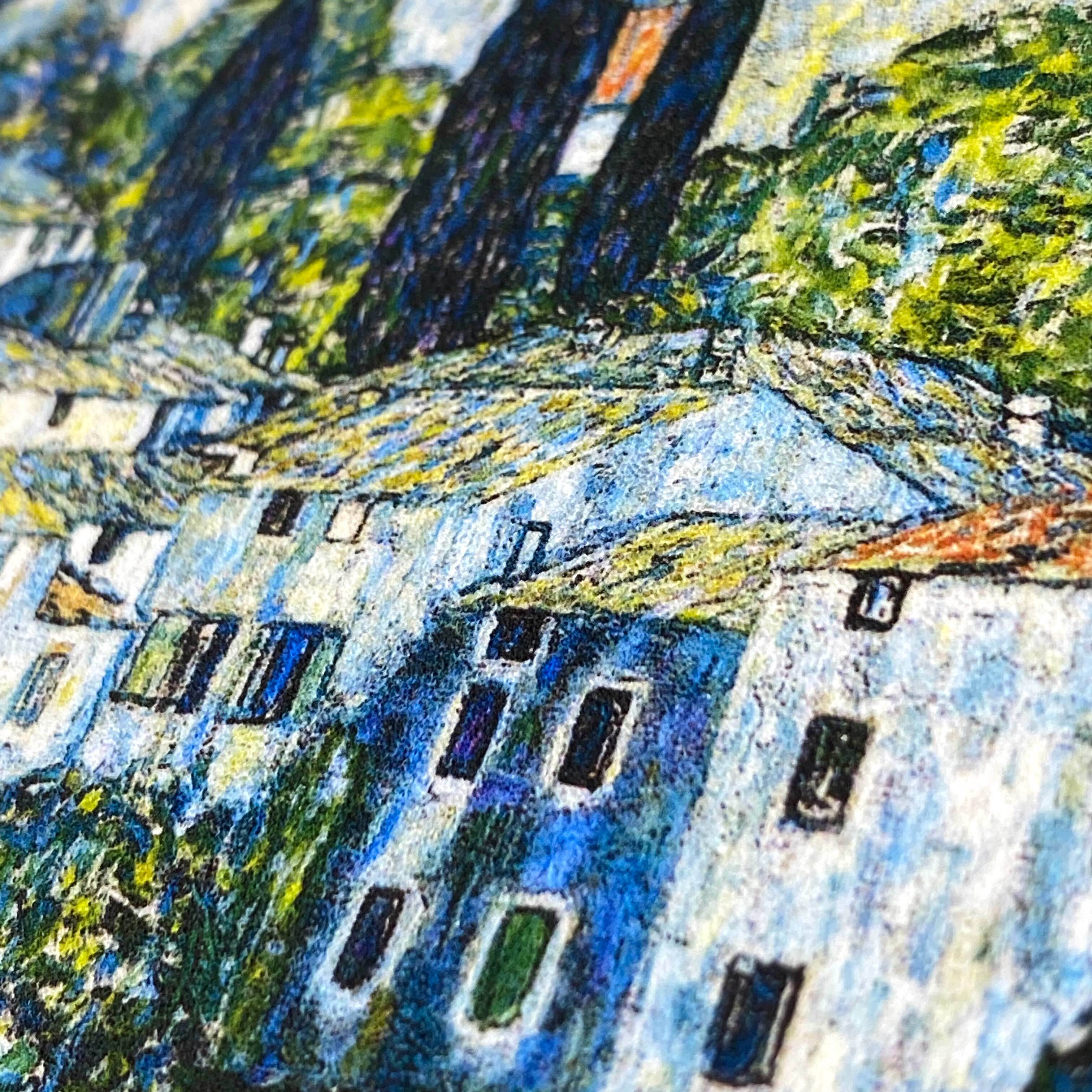 素敵なアートパネル 180角 カッソーネの教会 クリムト | アートと