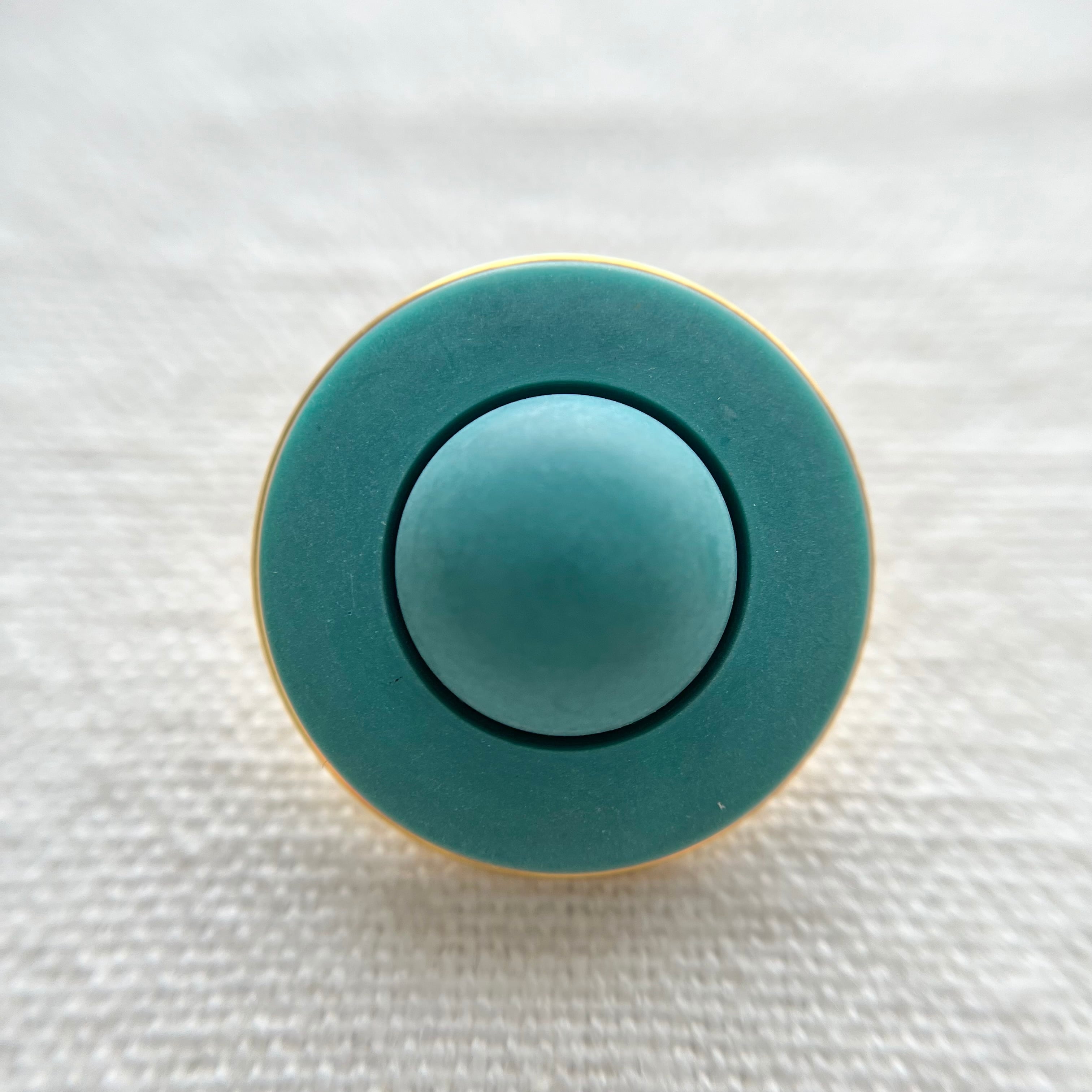 フランス ダブルサークル×マットピーコックグリーン 22㎜