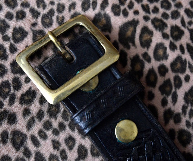 TRIPLE K BASKET WEAVE BELT 34