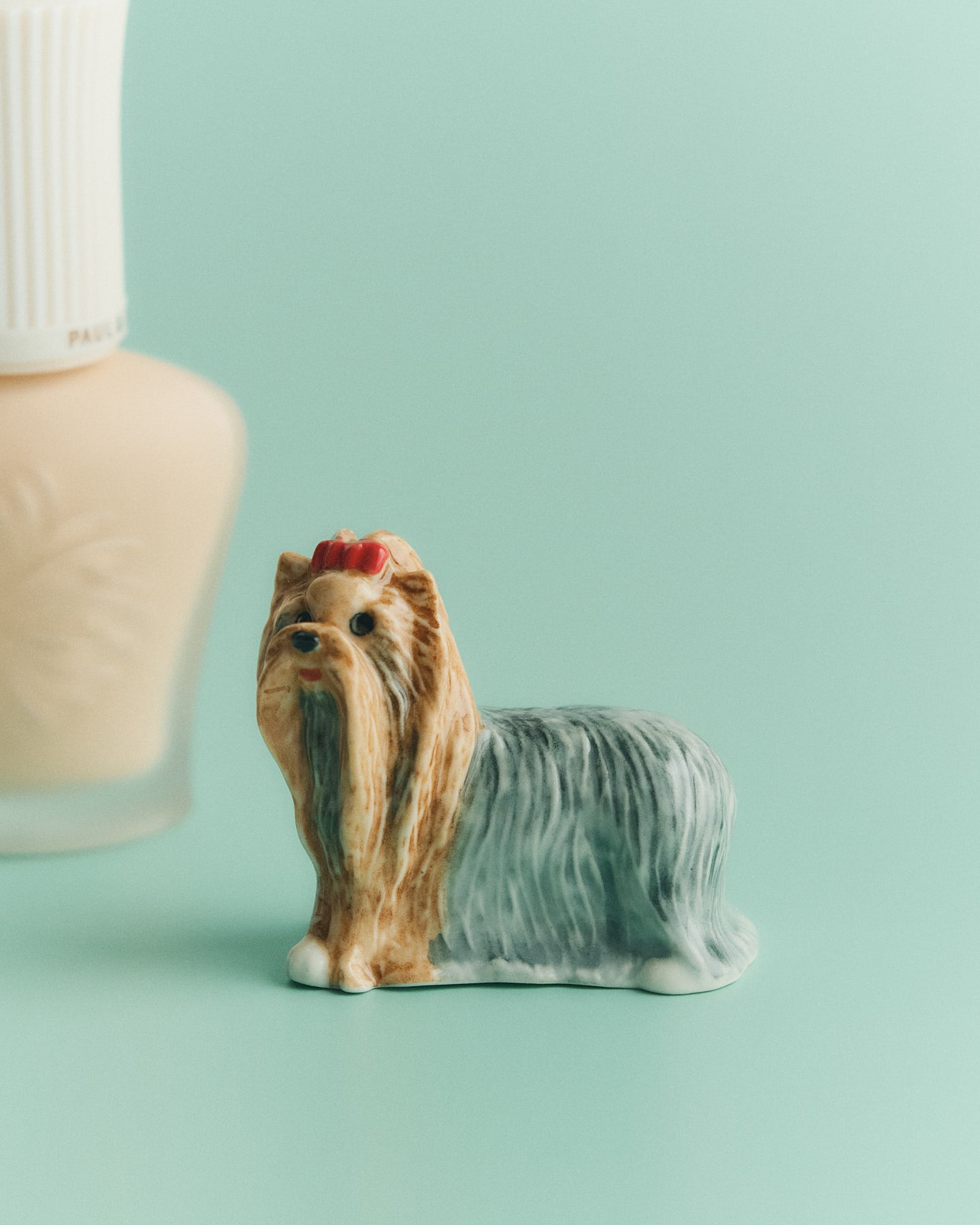 【ミニチュア陶器】 Yorkshire terrier