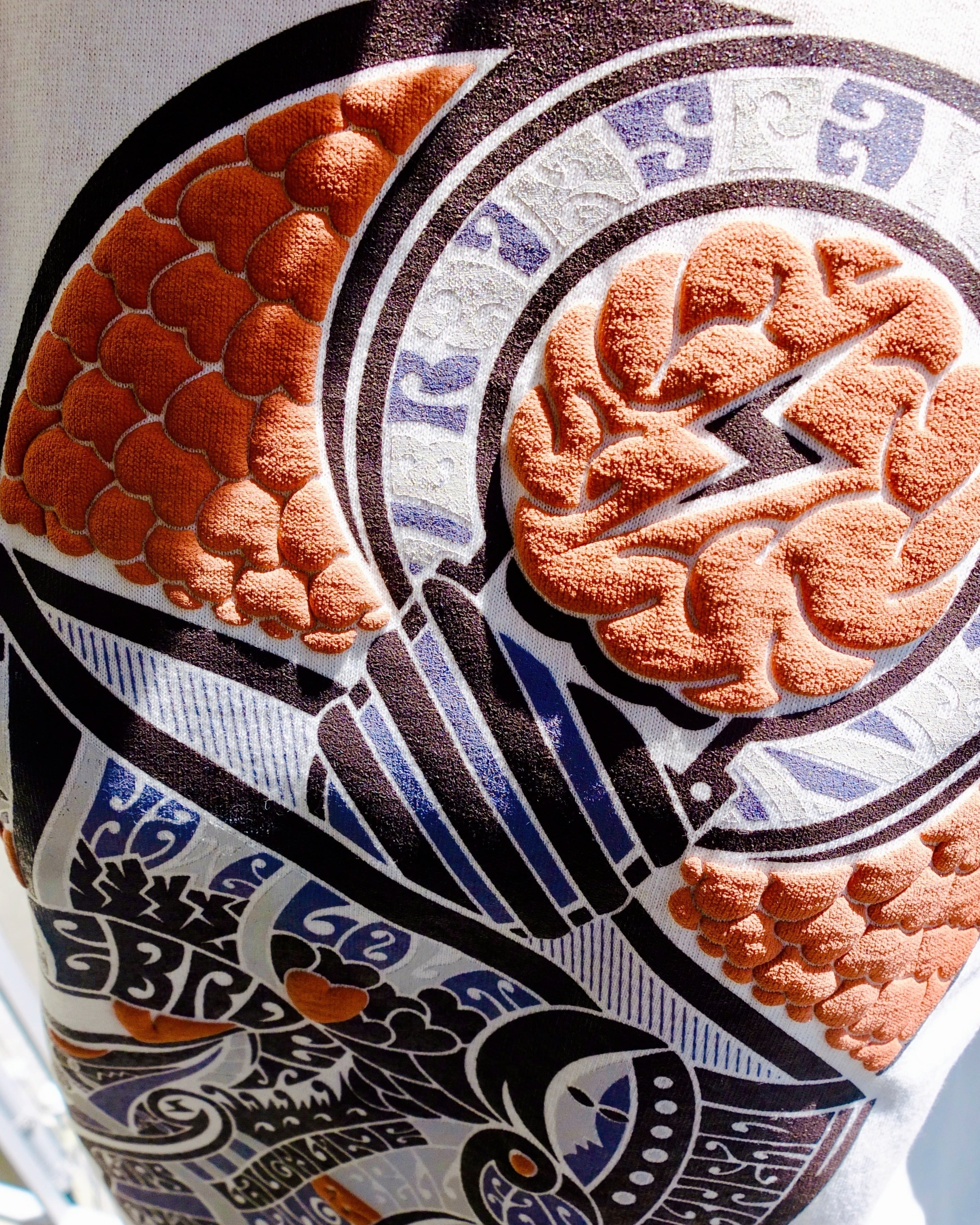 閃いてRING A BELLそしてFLASH!!のTシャツ C/#頭空っぽの方が夢詰め込めがちホワイト