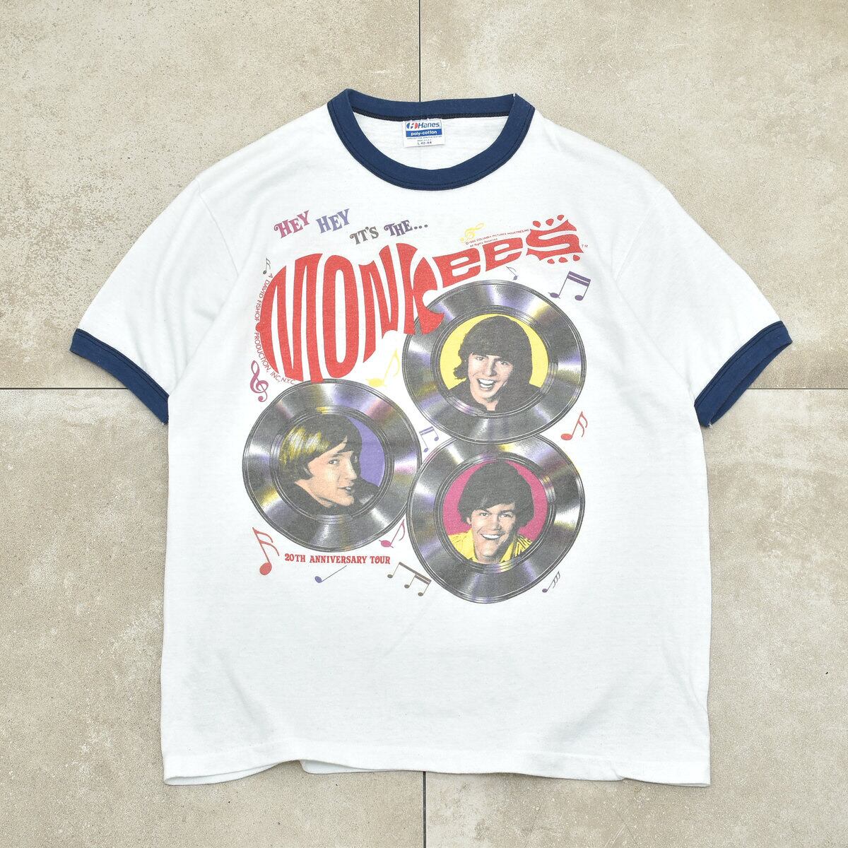 80s ビンテージ　Monkeys モンキーズ　Tシャツ