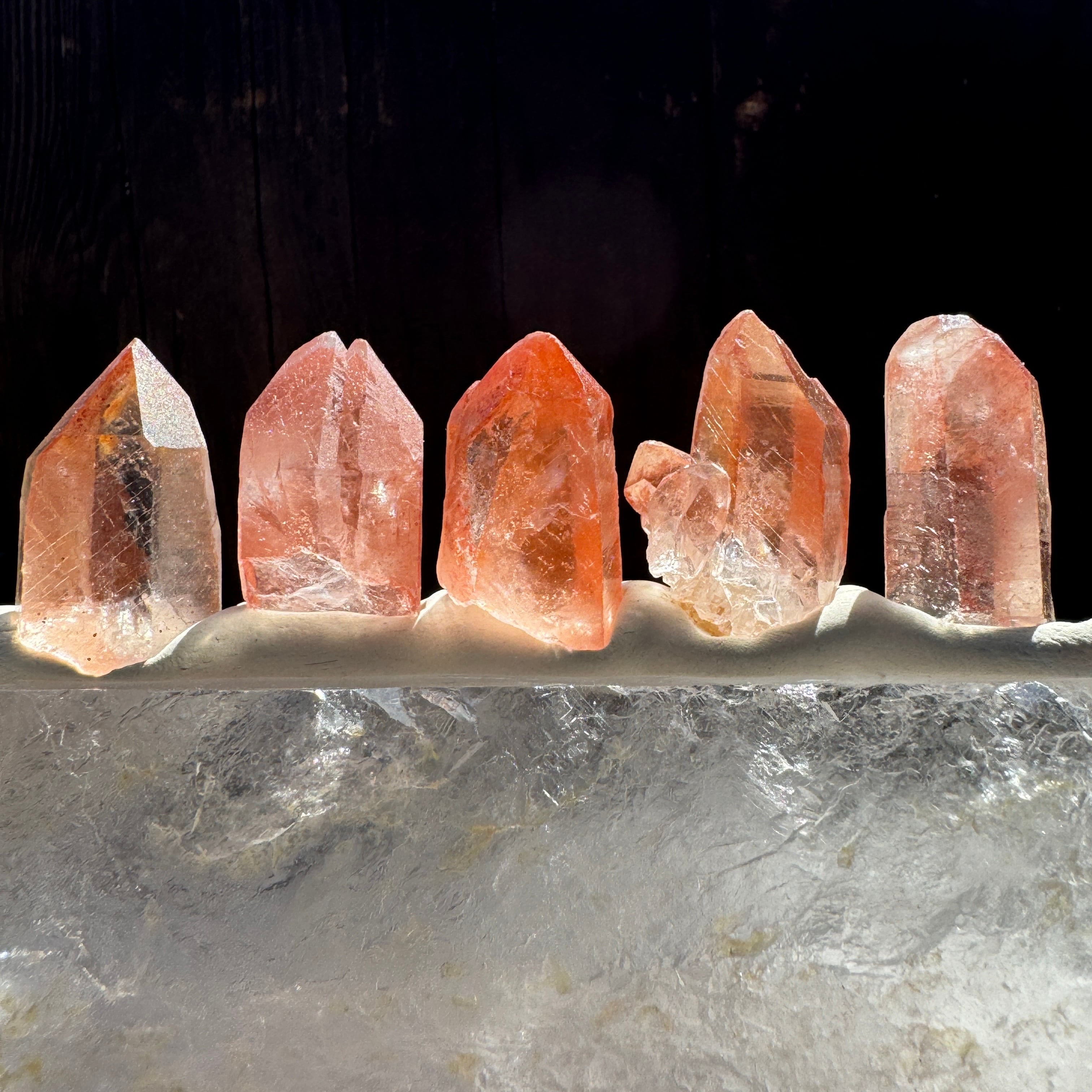 【チャネリング】虹入り✨　ピンク　レムリアンシード　クリスタル　原石 チャネリング✨ 虹入り レムリアンシードクリスタル ピンク 虹