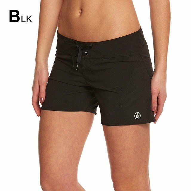 O ボルコム パンツ ボードショーツ レディース ベーシック 人気ブランド 海パン 水着 ヨガ ミニ丈 短い 黒 ブラック Volcom Beachdays Okinawa