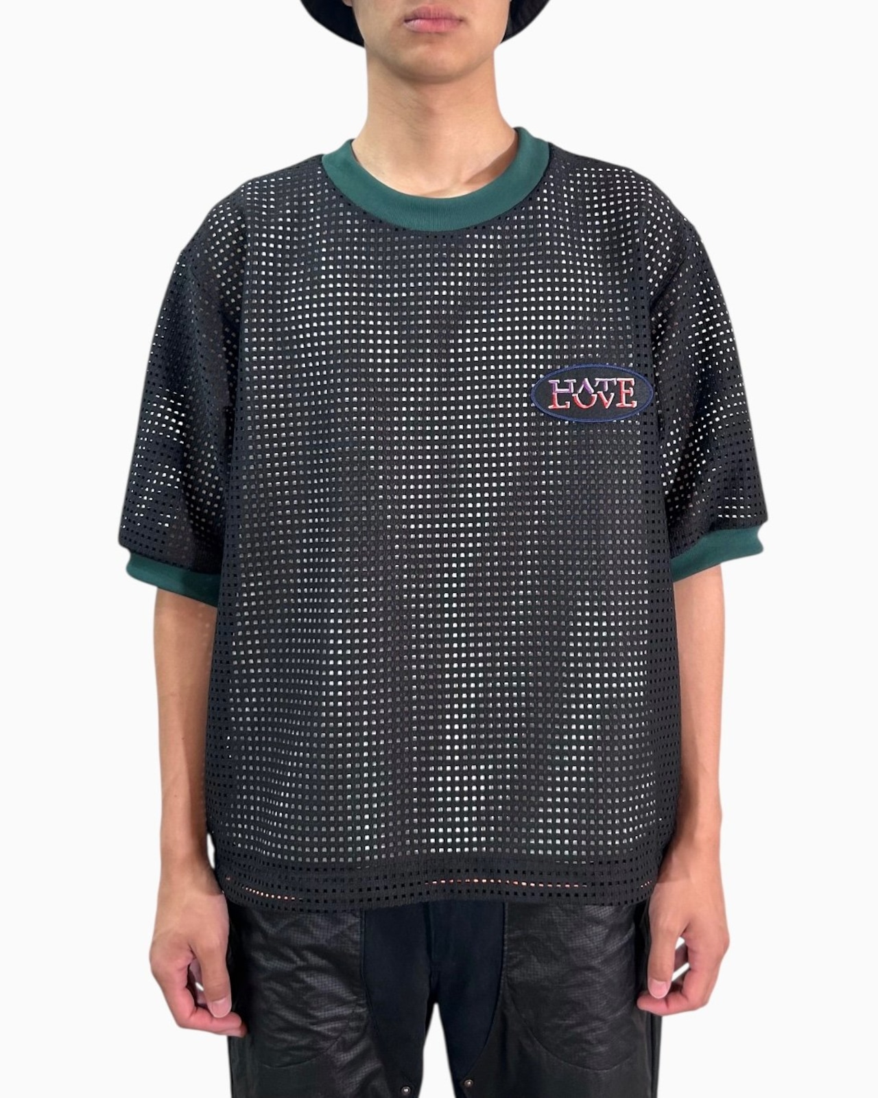 MK26S-C-23  TIME LEAP-TEE  #BLK