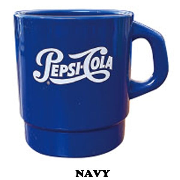 PEPSI ロゴ入りマグカップ PEPSI】 ペプシ スタッキングマグ | アメリカン雑貨 プラウドワークス
