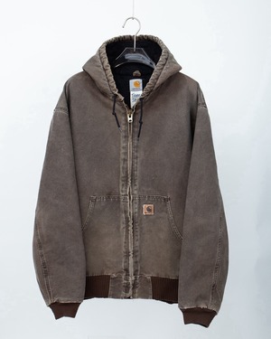 "Carhartt" good fade active jacket (CHARCOAL BROWN)