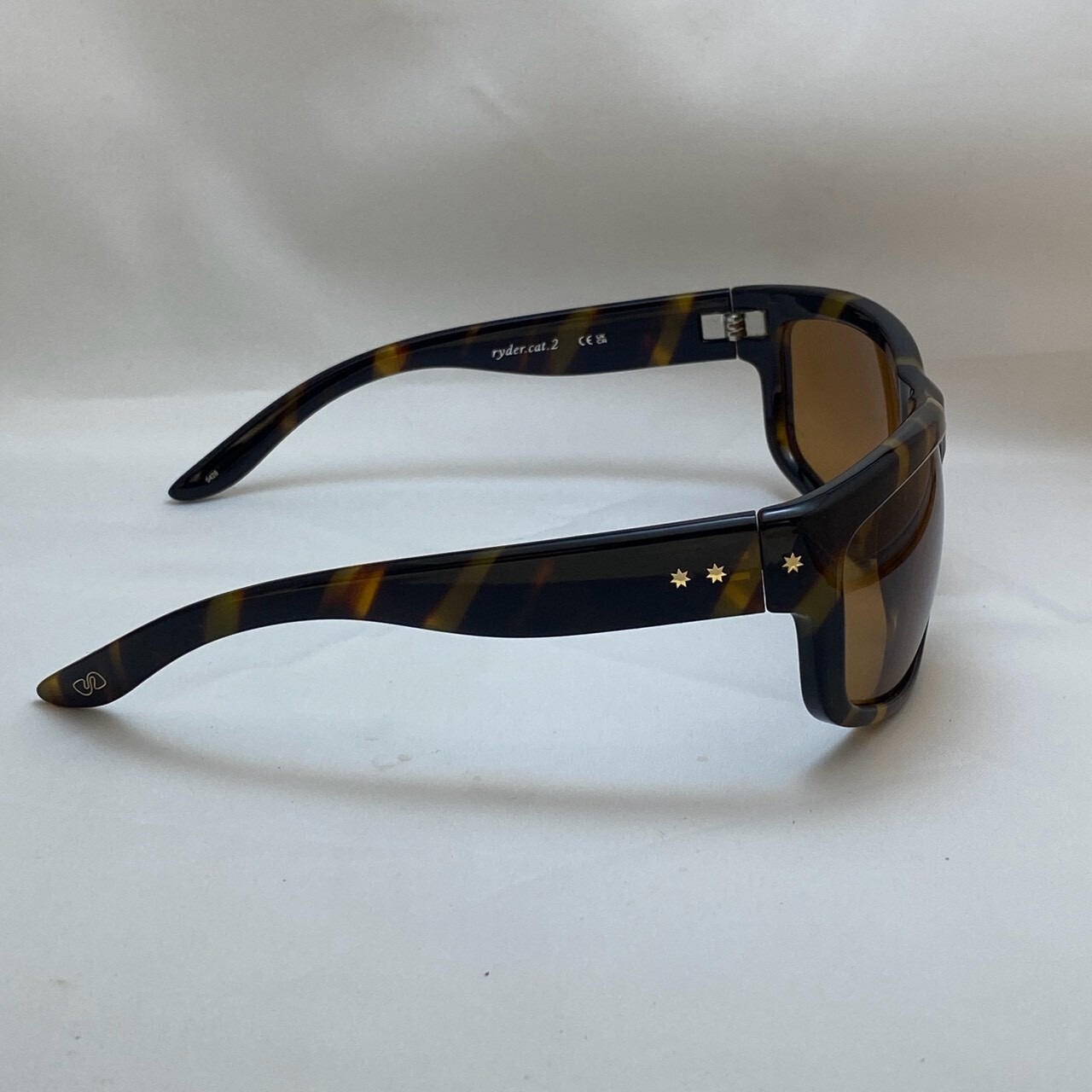 SZADE サングラス RYDER tigers eye / hazelnut