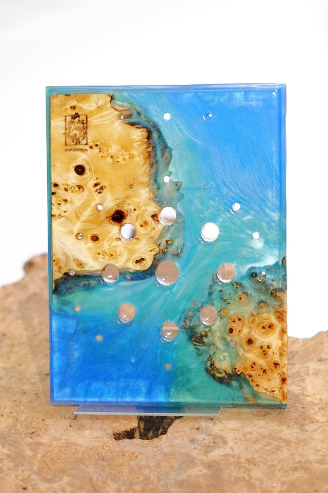 R.P.B M Size Poplar × Ocean Blue 【Wave】