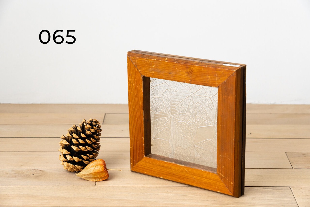 古材フレーム　正方形（15×15cm）| 065
