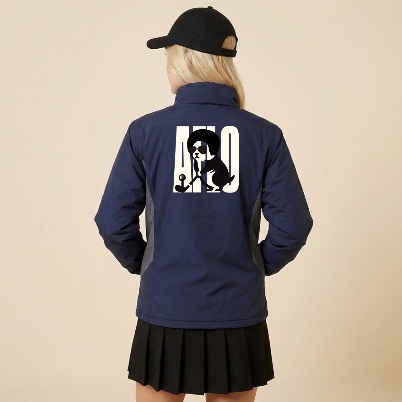 AFLO FLEECE LINING BLOUSON/NV