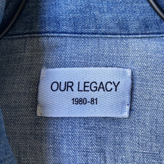 Our Legacy アワーレガシー デニムジャケット ライトウェイト 古着 画像4