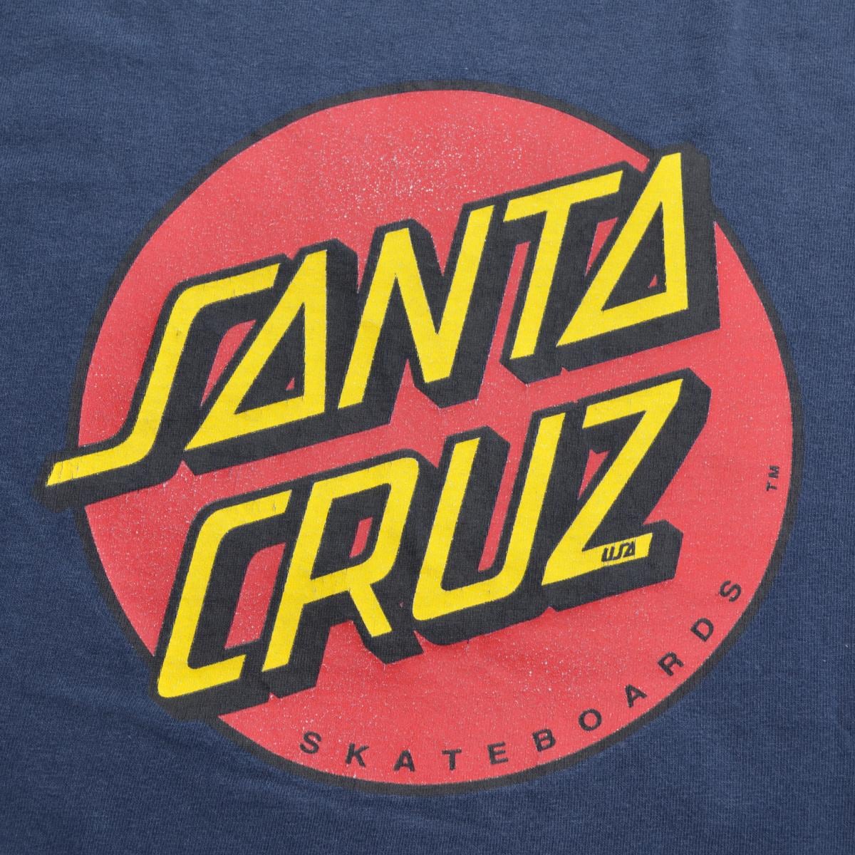 SANTA CRUZ / サンタクルーズ 90s～ NHSタグ USA製 ロゴ半袖Tシャツ