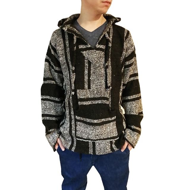 【USED】Vintage Mexican Hoodie メキシカン フーディー パーカ メキシコ製 ブラウン L
