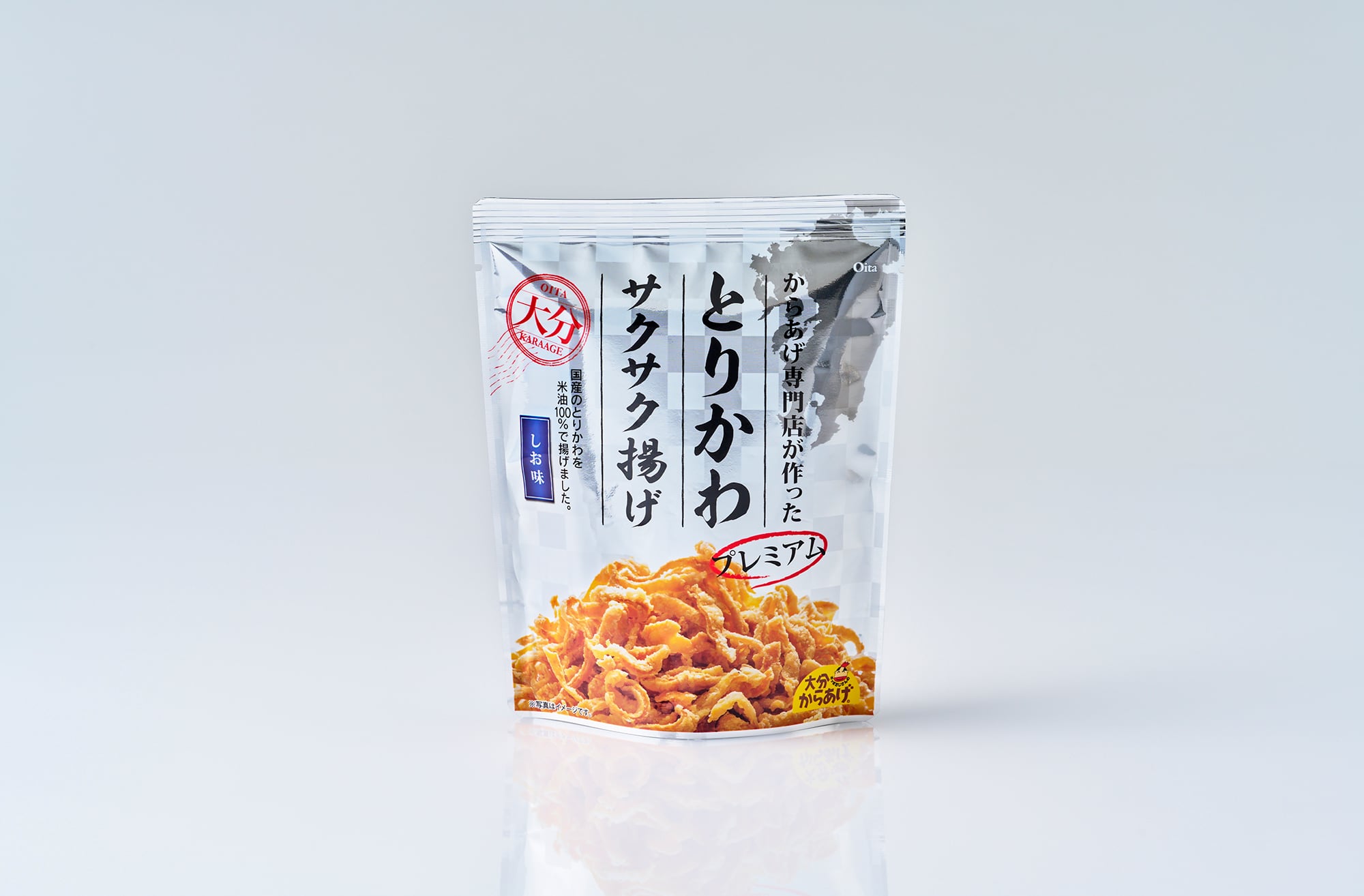 プレミアムとりかわサクサク揚げ しお味 ケース販売(40袋入)