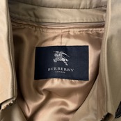 BURBERRY LONDON バーバリー 裏チェック トレンチコート ウールライナー付き 98-185-8/ベージュ/玉虫カラー/メンズ