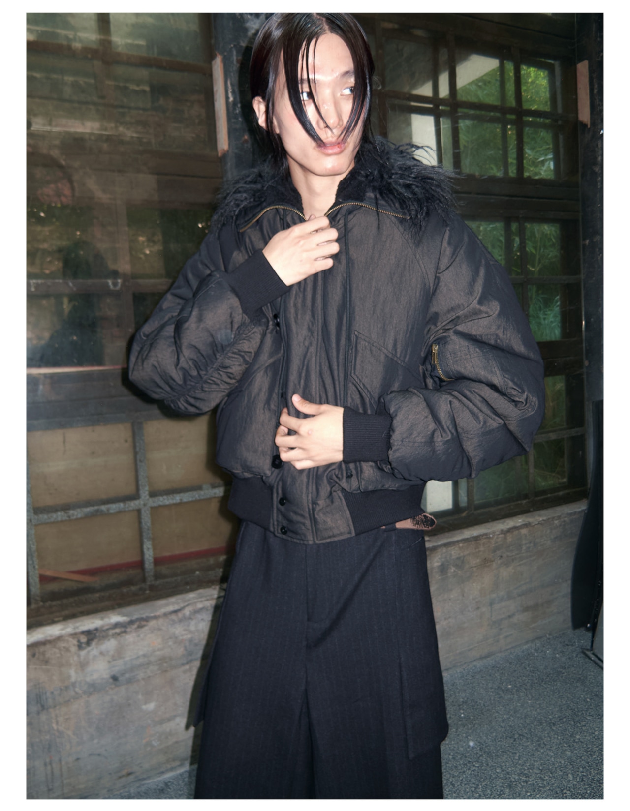 JCAESAR STUDIO BOMBER 3M Thinsulate Jacket