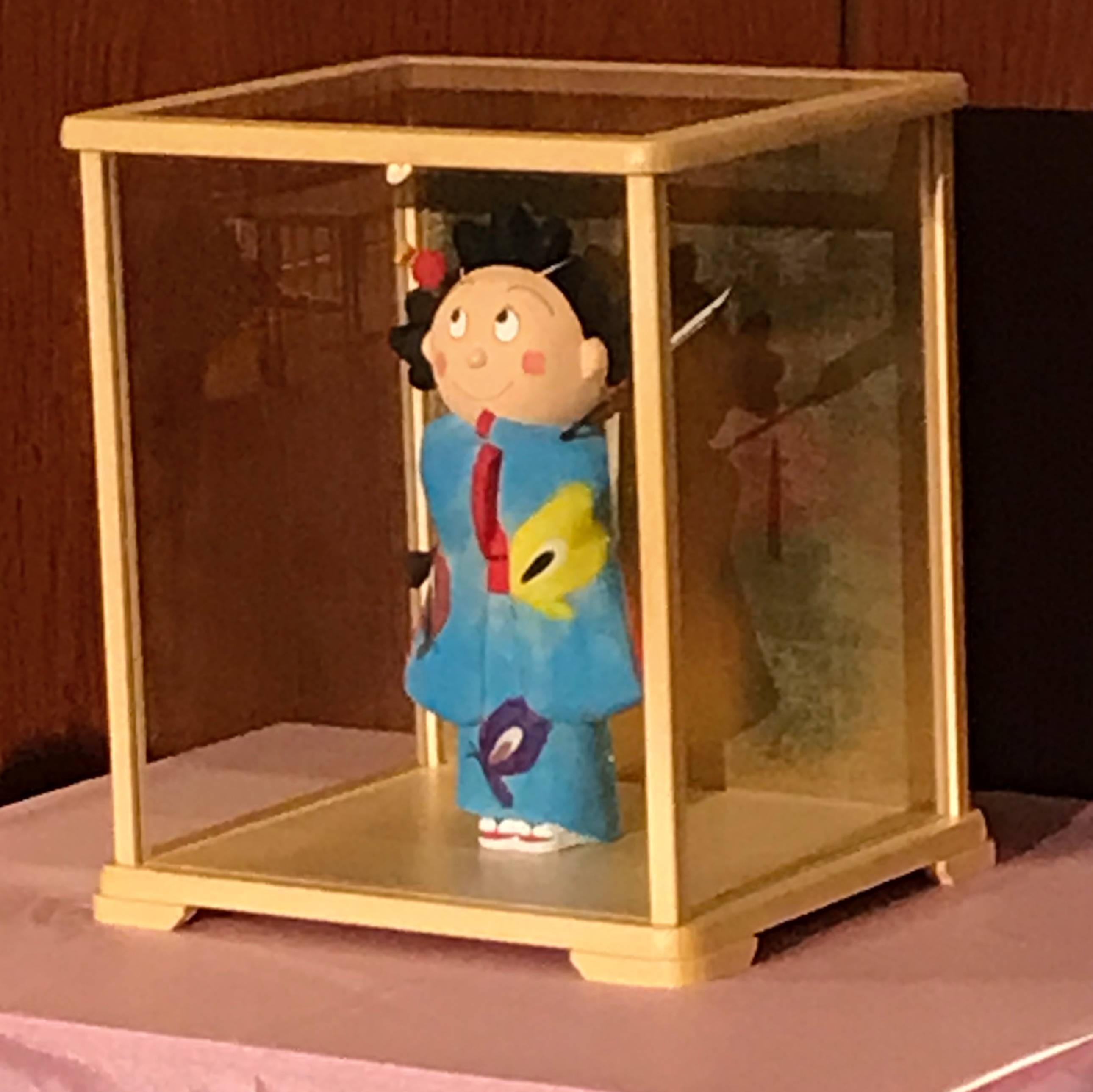 人形ケース 黒 サザエさん 大サイズ | 壱語屋｜博多人形や博多織など