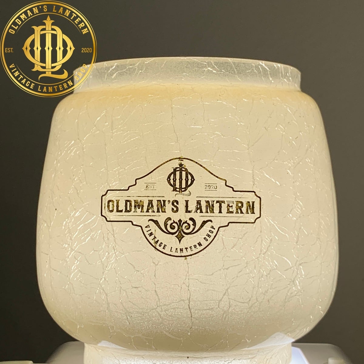 【白漆】漆 クラックグラス FEUERHAND DIETZ