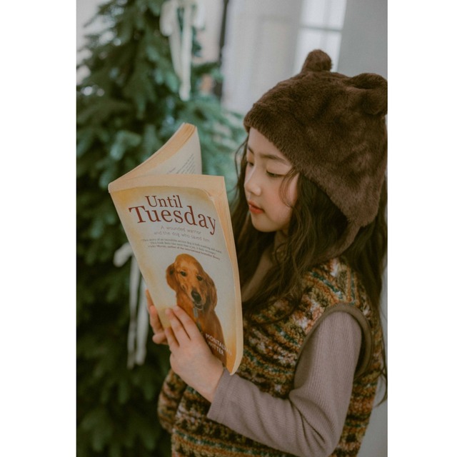 《予約》night bebe ¨ fuzzy vest