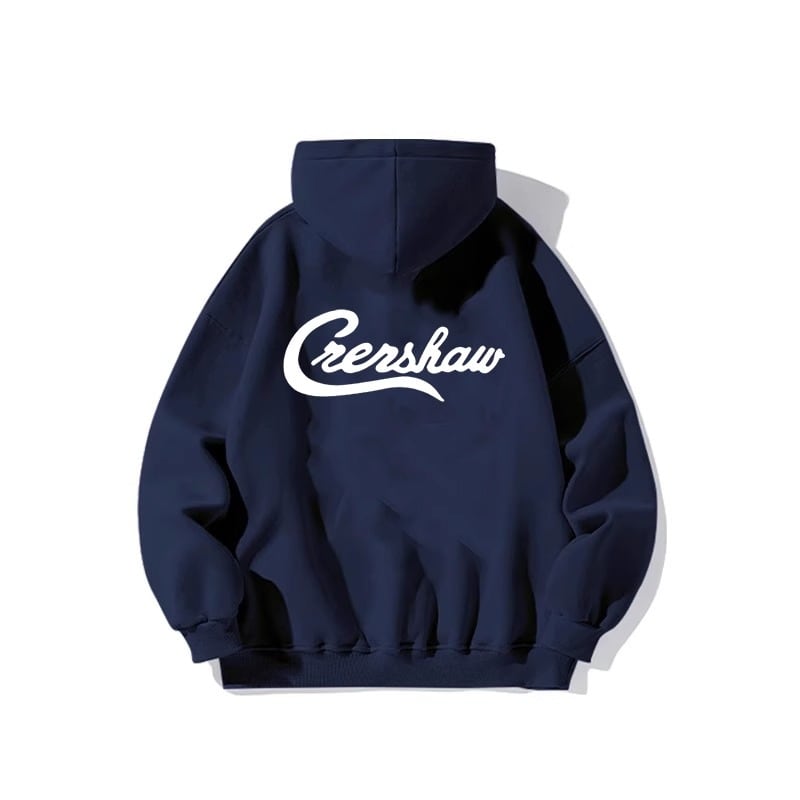 Jielur ネイビージップアップシンプルスウェットソリッドカラー O