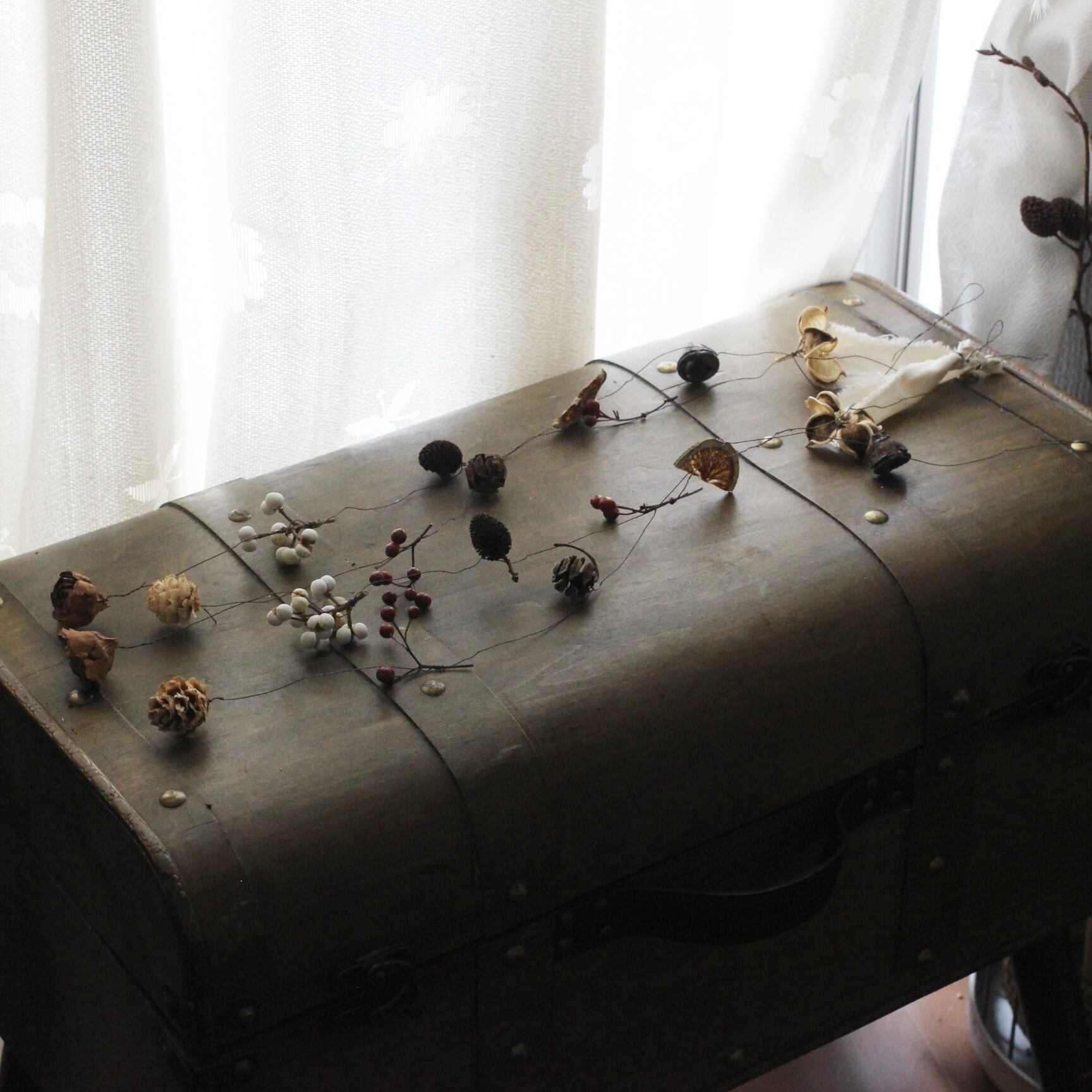 実りの秋 木の実ガーランド | petit chocolat プティショコラ